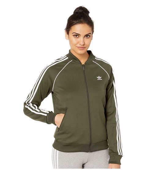 green Adidas jacket women's